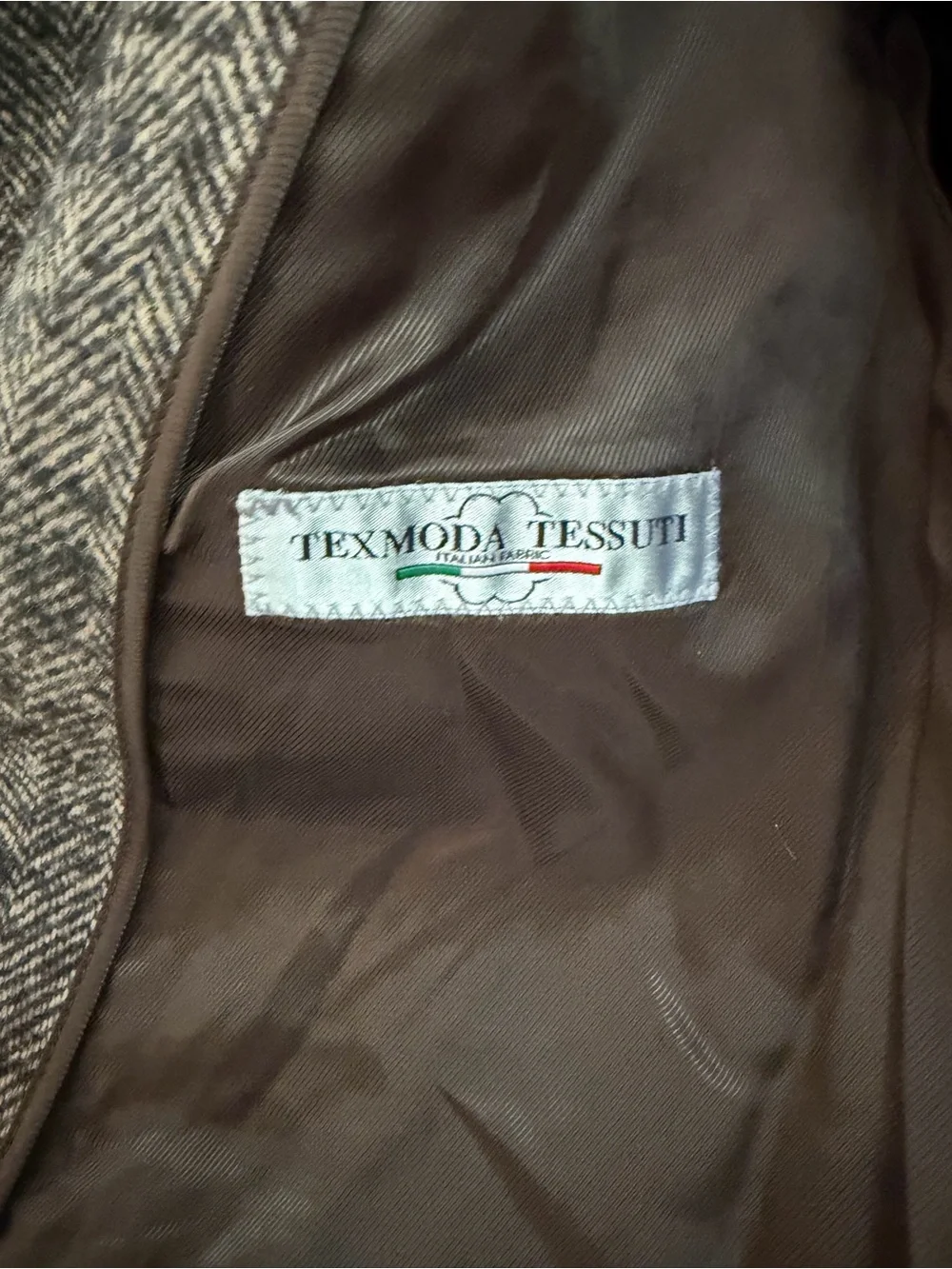 Banana Republic Grey Herringbone Pea Coat